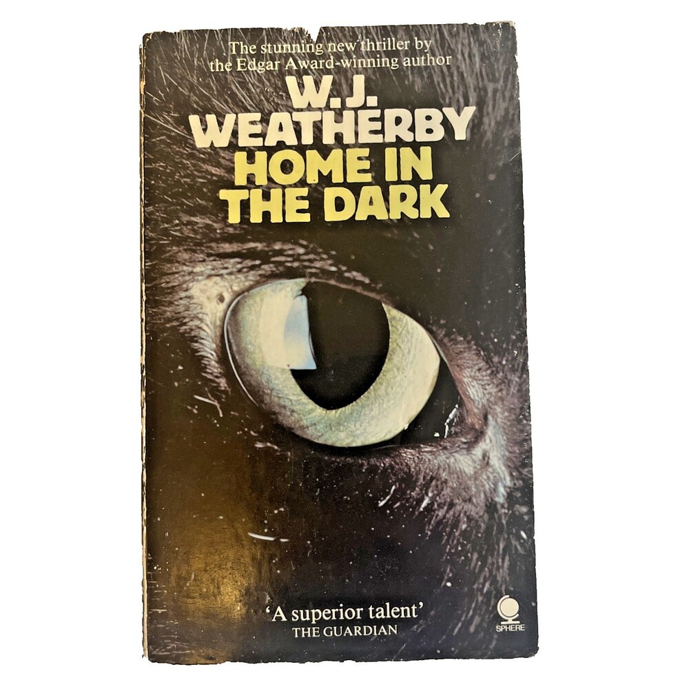 Rare Home in the Dark W.J. Weatherby 1979 Edgar Award Thriller Vintage Paperback
